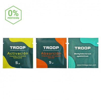 TROOP naudingų mikroorganizmų rinkinys augalų įsišaknijimui, augimui, derlingumui 2x5 g